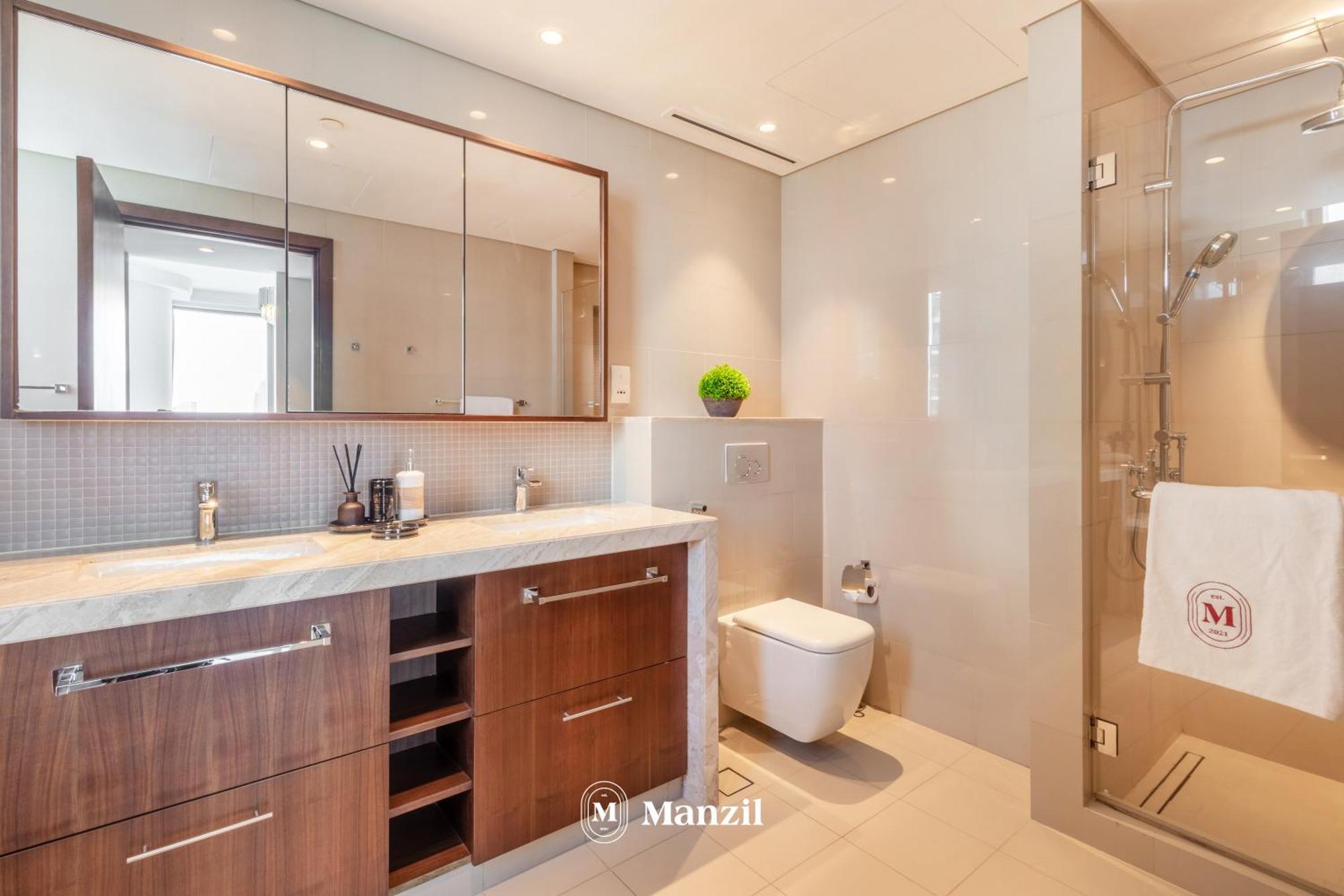 Manzil - 3br In Boulevard Point Connected To Mall With Incredible View Of Burj Khalifa Apartment Dubai