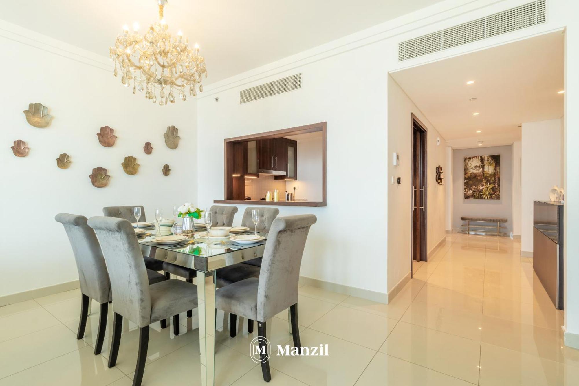 Apartment Manzil - 3br In Boulevard Point Connected To Mall With Incredible View Of Burj Khalifa Dubai